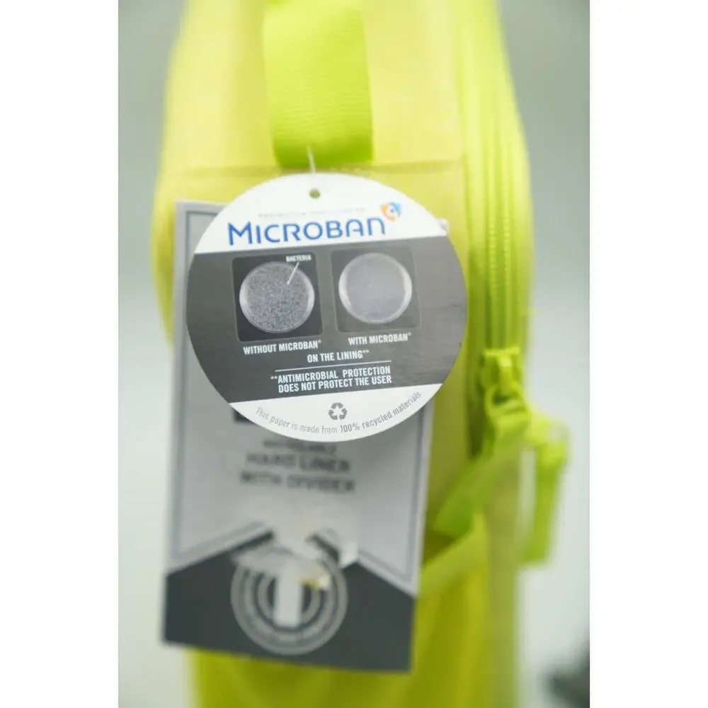 Clear Backpack + Fulton Neon Lunchbox Back-to-School‎ Supply Gift Bundle